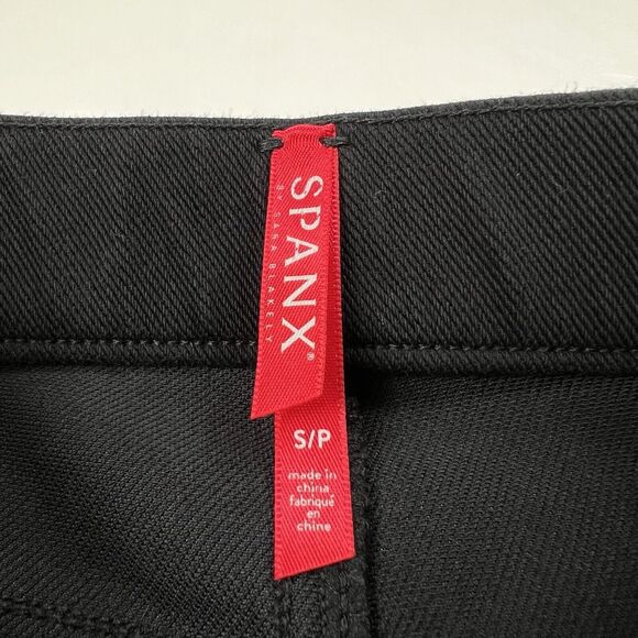 SPANX Black Jean-ish Jeggings Slimming Ankle Skinny Pull On Stretch Womens Small - Picture 2 of 8